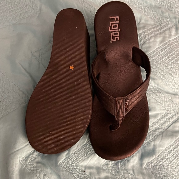 Flojos  black platforms sz7 - Picture 2 of 3